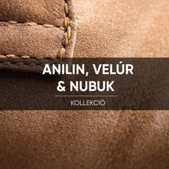 Anilin, Velúr & Nubuk