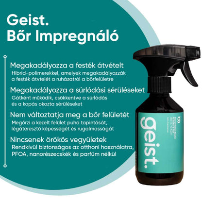 Geist bőr impregnáló spray 500 ml - termékleírás - Geist