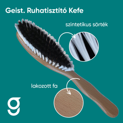 Ruhatisztító & Szösztelenítő Kefe