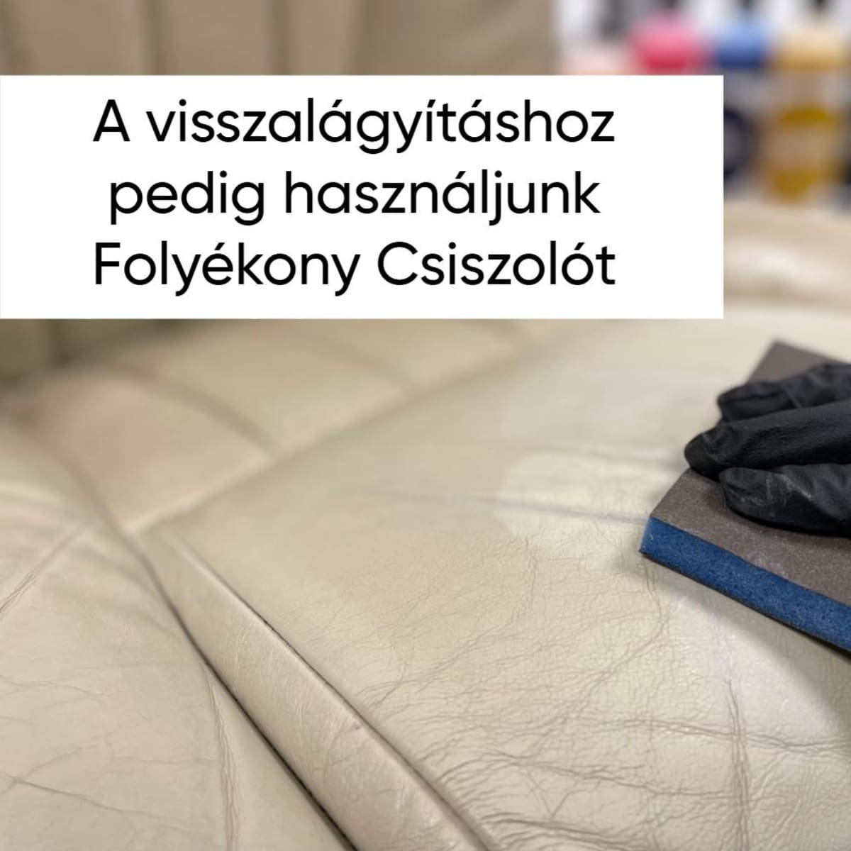 Geist Folyékony bőr 20 ml - Bőr és műbőr javításához használata