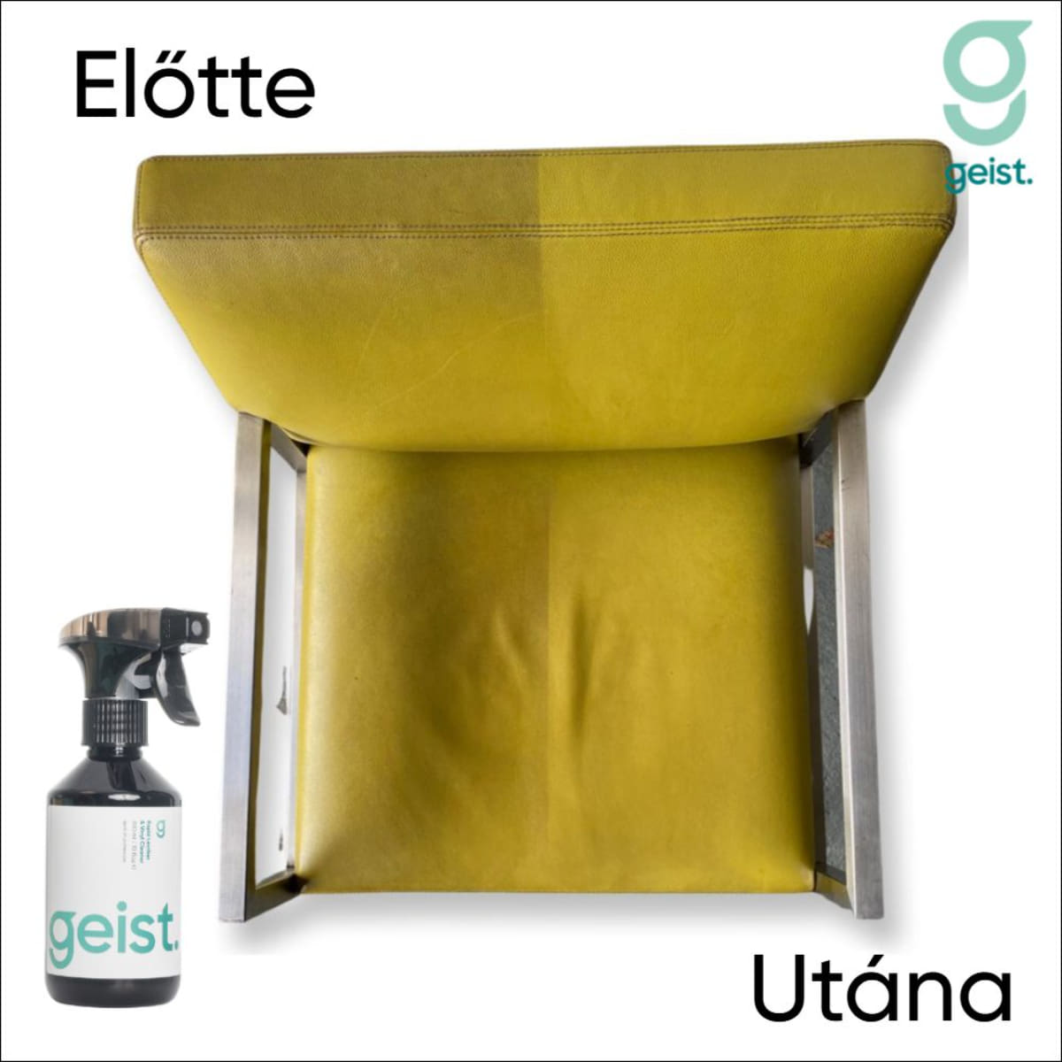 Autó bőrápoló és műbőr ápoló készlet 3 évnél idősebb bőrre - Műbőr tisztító használata - Geist