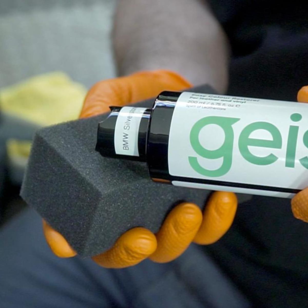 Geist Műbőr festék 200 ml - Használata