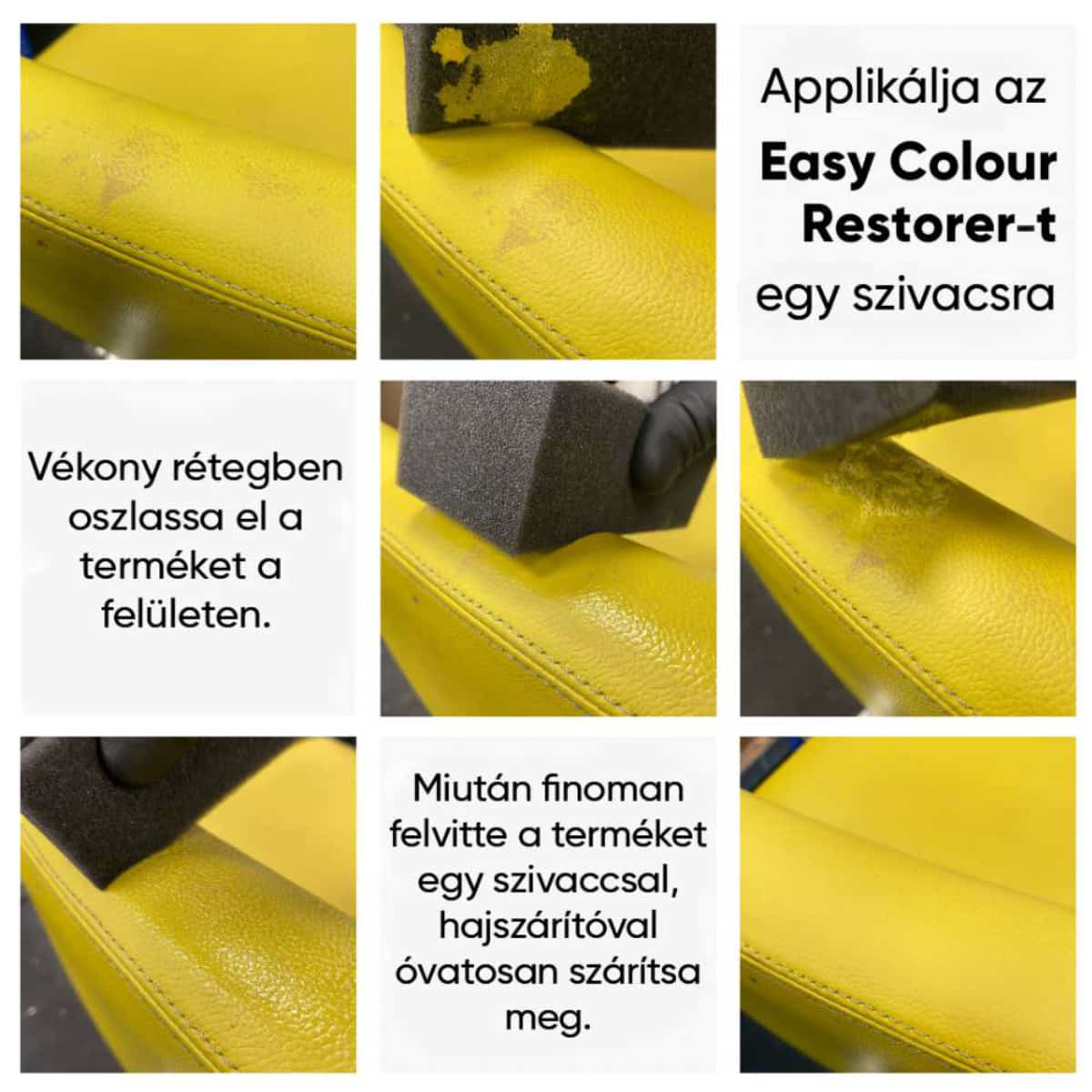 Geist Autó bőrfesték használata 