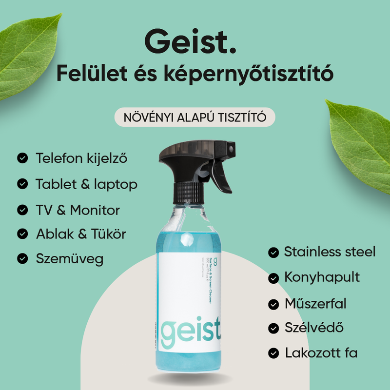 Felület- és Képernyőtisztító | 500 ml